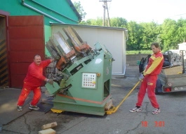 Stěhování břemen nad 500kg